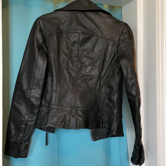 Allsaints Belvedere biker jacket. UK 6/ US 2. - Picture 4 of 8